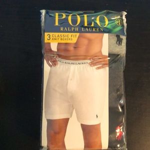 3 pack- Polo Classic Fit Knit Boxers